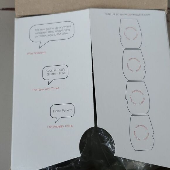 Govino Go Anywhere Wine Glass Set of 4 - Picture 5 of 6